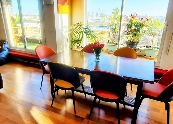 Dernier Etage, 108m2, Vue Panoramique Paris